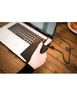Verbatim Fingerprint Secure zewnętrzny dysk twarde 2 TB USB Type-C 3.2 Gen 1 (3.1 Gen 1) Czarny