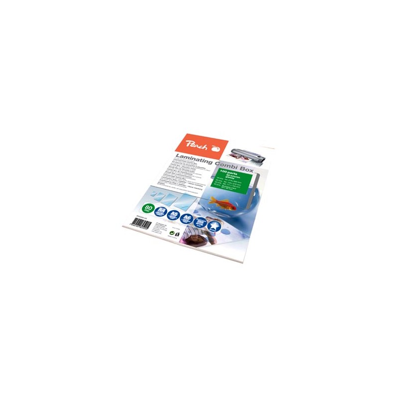 Peach Folia laminacyjna, sada, 80mic, 100szt