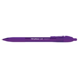Berlingo, pióro kulkowe, niebieskie, 12szt, 0.7mm, Triangle 110 RT color
