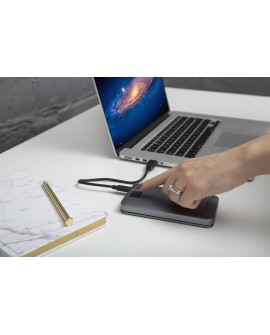 Verbatim 53652 zewnętrzny dysk twarde 1 TB 5400 RPM 2.5" USB Type-C 3.2 Gen 1 (3.1 Gen 1) Szary