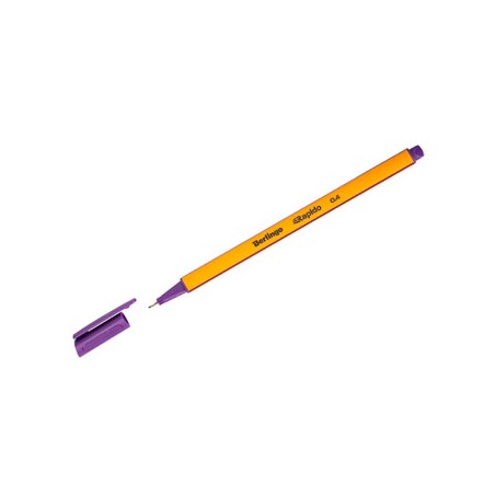 Berlingo, cienkopis Rapido, fioletowe, 12szt, 0.4mm