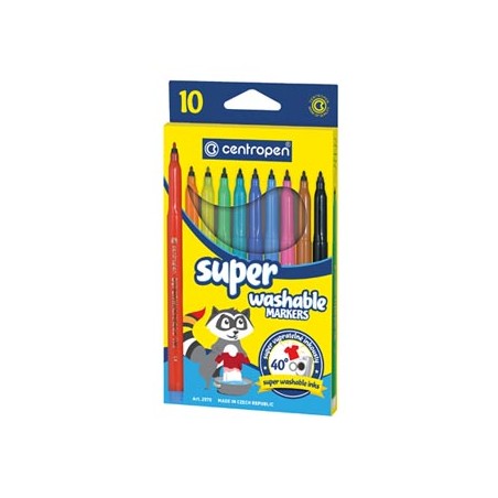 Centropen, zestaw przyborów do malowania 2570, color, 10szt, 2mm, zestaw