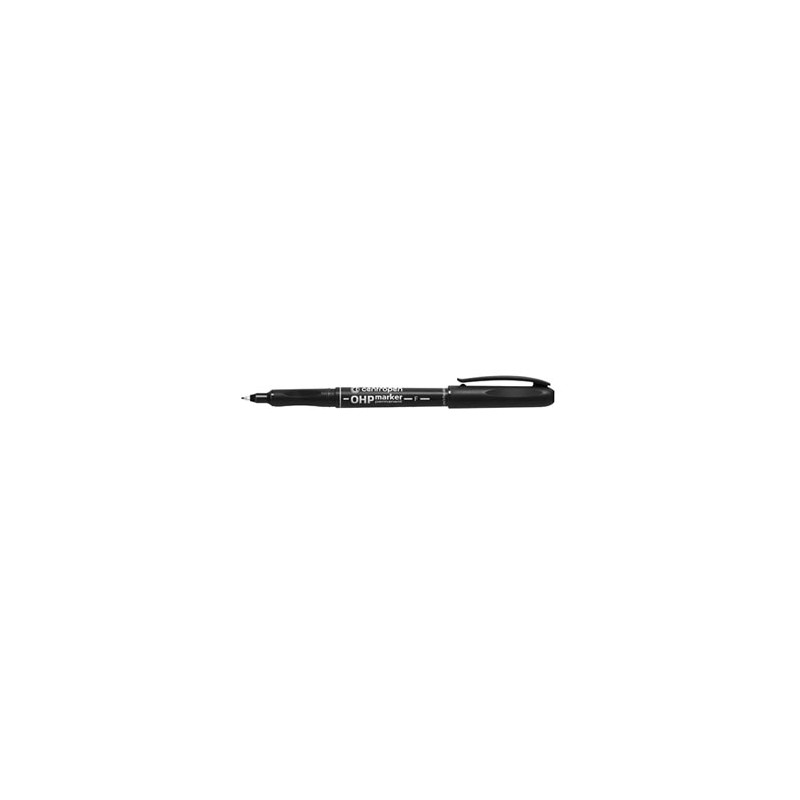 Centropen, marker 2636, czarny, 10szt, 0.6mm, na bazie alkoholu, cena za 1 szt