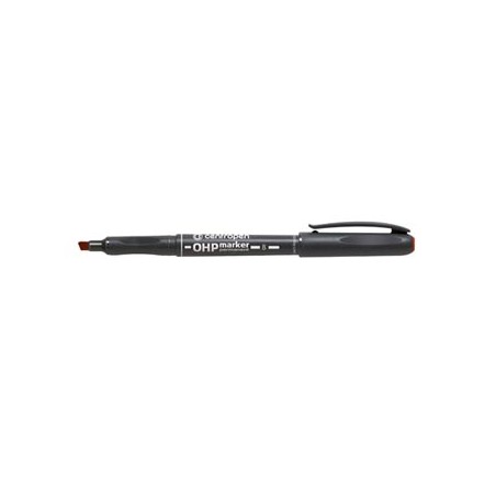 Centropen, marker 2638, czerwony, 10szt, 1.3mm, na bazie alkoholu, cena za 1 szt