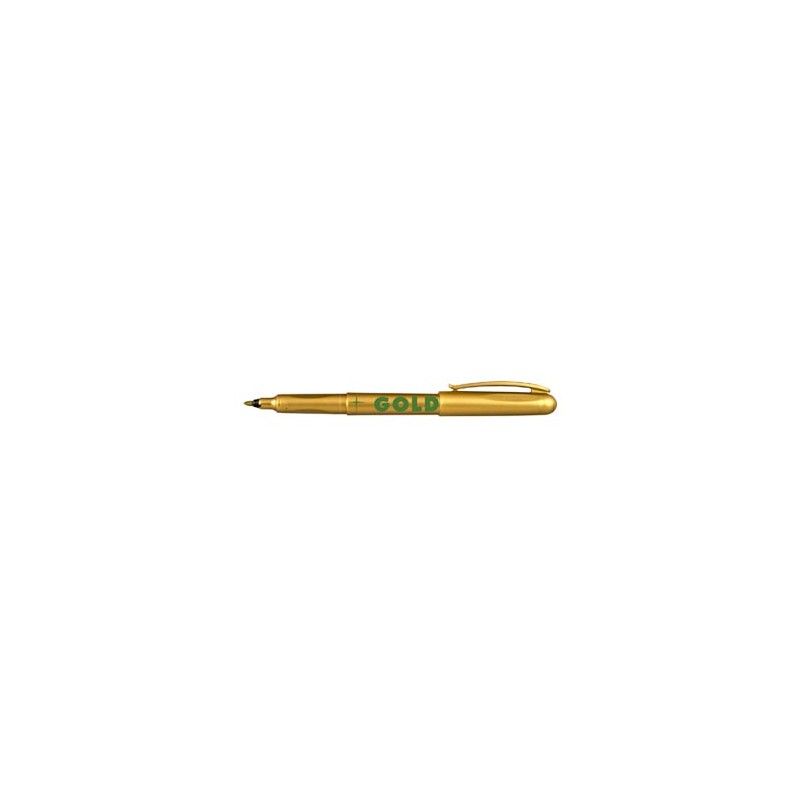 Centropen, pisak 2670, złoty, 10szt, 1mm, odporny na dziłanie UV, cena za 1 szt, EOL