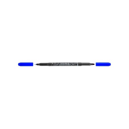 Centropen, marker 3616, niebieski, 10szt, 0,6/2,5mm, na bazie alkoholu. CD/DVD marker, cena za 1szt