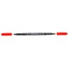 Centropen, marker 3616, czerwony, 10szt, 0,6/2,5mm, na bazie alkoholu. CD/DVD marker, cena za 1szt