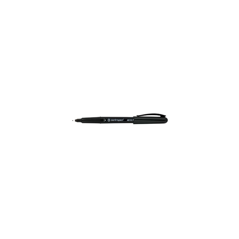 Centropen, marker 4616, czarny, 10szt, 0.6mm, na bazie alkoholu. CD/DVD marker, cena za 1szt