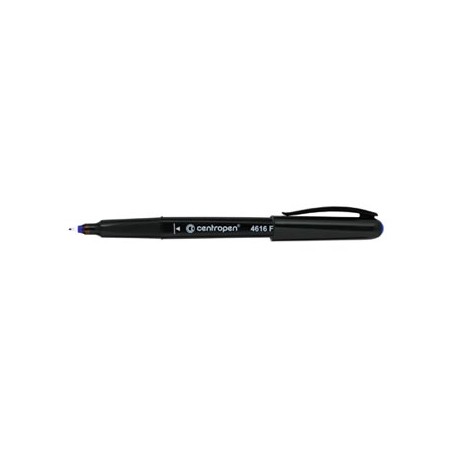 Centropen, marker 4616, niebieski, 10szt, 0.6mm, na bazie alkoholu. CD/DVD marker, cena za 1szt