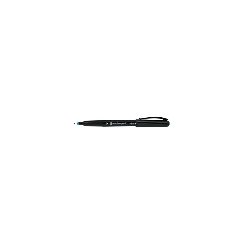 Centropen, marker 4616, zielony, 10szt, 0.6mm, na bazie alkoholu. CD/DVD marker, cena za 1szt