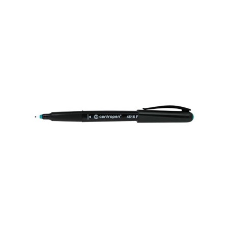 Centropen, marker 4616, zielony, 10szt, 0.6mm, na bazie alkoholu. CD/DVD marker, cena za 1szt