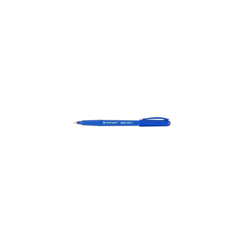Centropen, cienkopis 4621, czerwony, 10szt, 0.3mm, grot z tworzywa w metalowej tulei, cena za 1szt