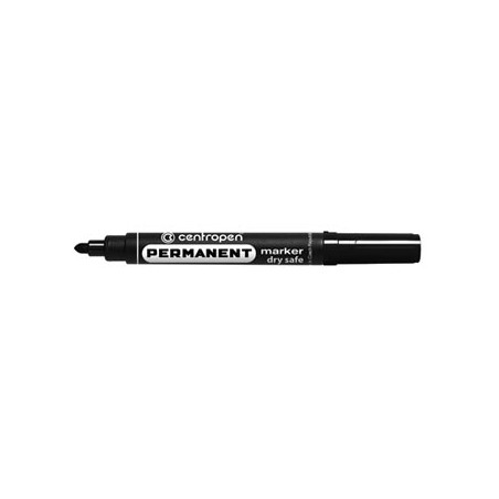 Centropen, marker 8510, czarny, 10szt, 2.5mm, na bazie alkoholu, cena za 1 szt
