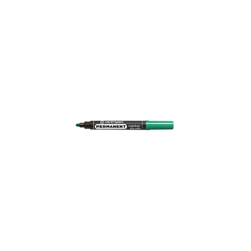 Centropen, marker 8510, zielony, 10szt, 2.5mm, na bazie alkoholu, cena za 1 szt