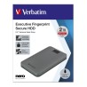 Verbatim 53653 zewnętrzny dysk twarde 2 TB 5400 RPM 2.5" USB Type-C 3.2 Gen 1 (3.1 Gen 1) Szary