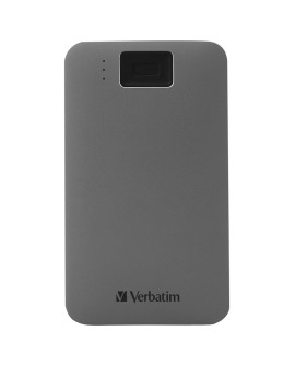 Verbatim 53653 zewnętrzny dysk twarde 2 TB 5400 RPM 2.5" USB Type-C 3.2 Gen 1 (3.1 Gen 1) Szary