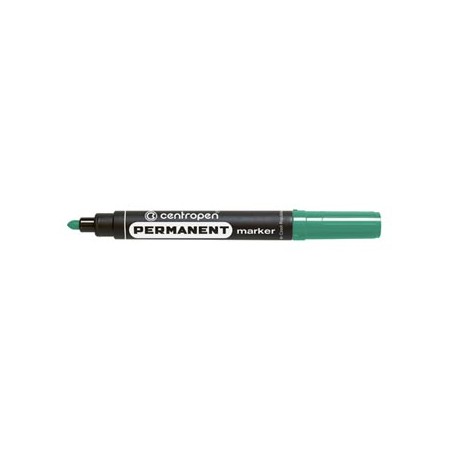 Centropen, marker 8566, zielony, 10szt, 2.5mm, na bazie alkoholu, cena za 1 szt