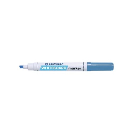 Centropen, whiteboard marker 8569, jasnoniebieski, 10szt, 1-4,5mm, na bazie alkoholu, cena za 1 szt