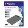 Verbatim 53653 zewnętrzny dysk twarde 2 TB 5400 RPM 2.5" USB Type-C 3.2 Gen 1 (3.1 Gen 1) Szary