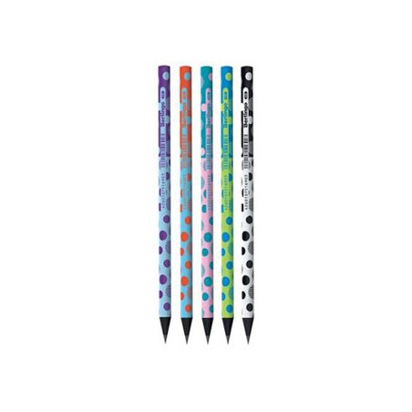 Berlingo, Ołówek Dots, color, 72szt, bez gumki