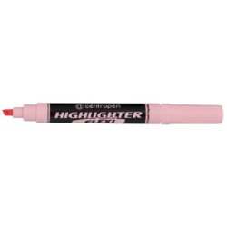 Centropen, zakreślacz 8542, różowy, 10szt, 1-5mm, z super elastyczną końcówką, cena za 1 szt