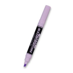 Centropen, zakreślacz 8542, fioletowy, 10szt, 1-5mm, z super elastyczną końcówką, cena za 1 szt, EOL