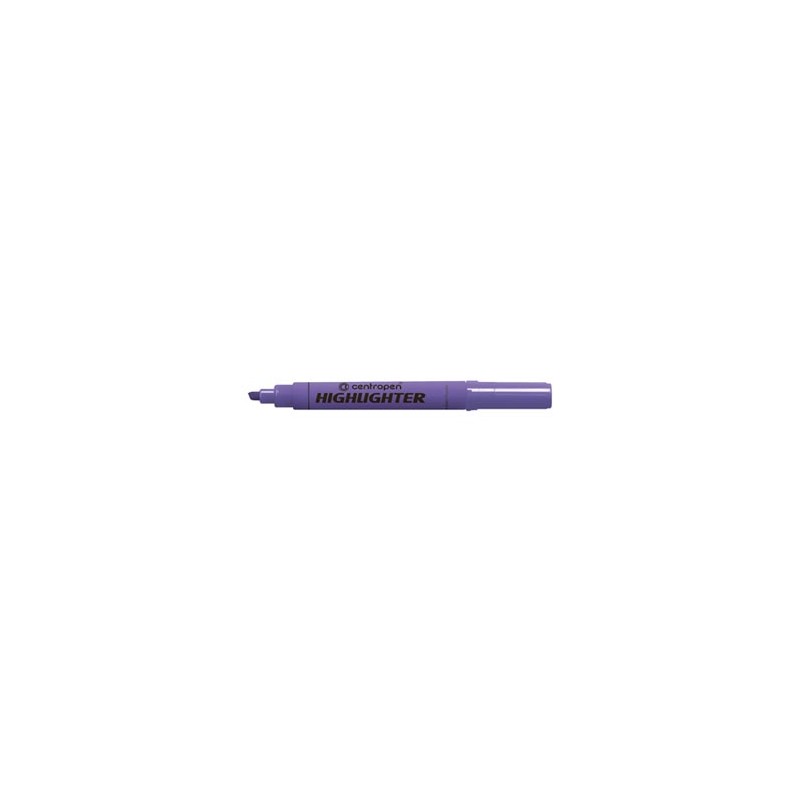 Centropen, zakreślacz 8552, fioletowy, 10szt, 1-4,6mm, cena za 1 sztukę, EOL