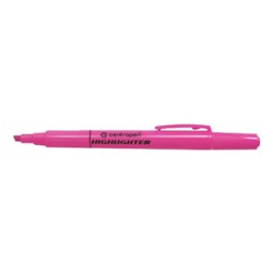 Centropen, zakreślacz 8722, różowy, 10szt, 1.4mm, ścięta końcówka