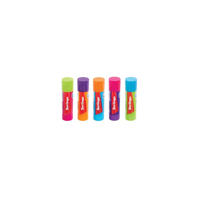Klej w sztyfcie Fuze, 20g, 24szt, Berlingo