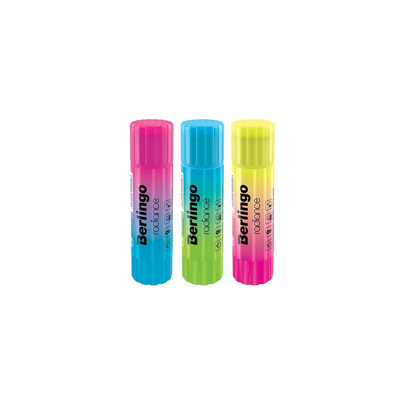 Klej w sztyfcie Radiance, 21g, 24szt, Berlingo