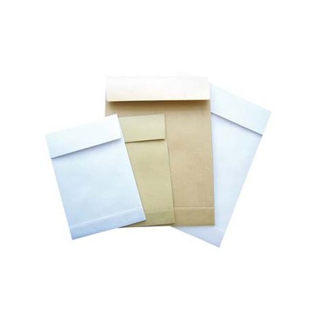 Torba na zakupy z recyklingu, B4, 250 x 353mm, biała, Krpa, cena za 1 opakowanie, 5x5szt., EOL
