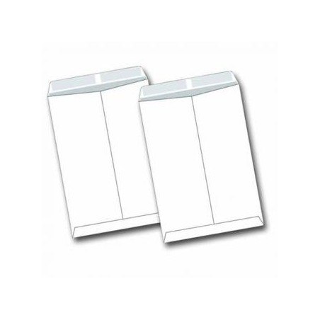 Torba na zakupy B4, 250 x 353mm, biała, Krpa, zawijane dno, z klapką