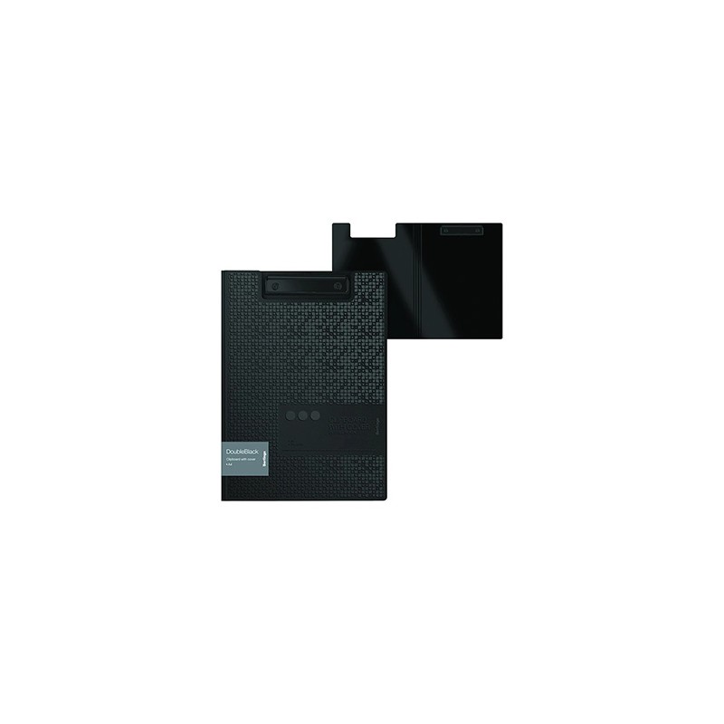 Teczka Clipboard z klipsem czarne, 1szt. Berlingo, Double Black