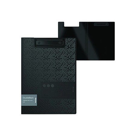 Teczka Clipboard z klipsem czarne, 1szt. Berlingo, Double Black