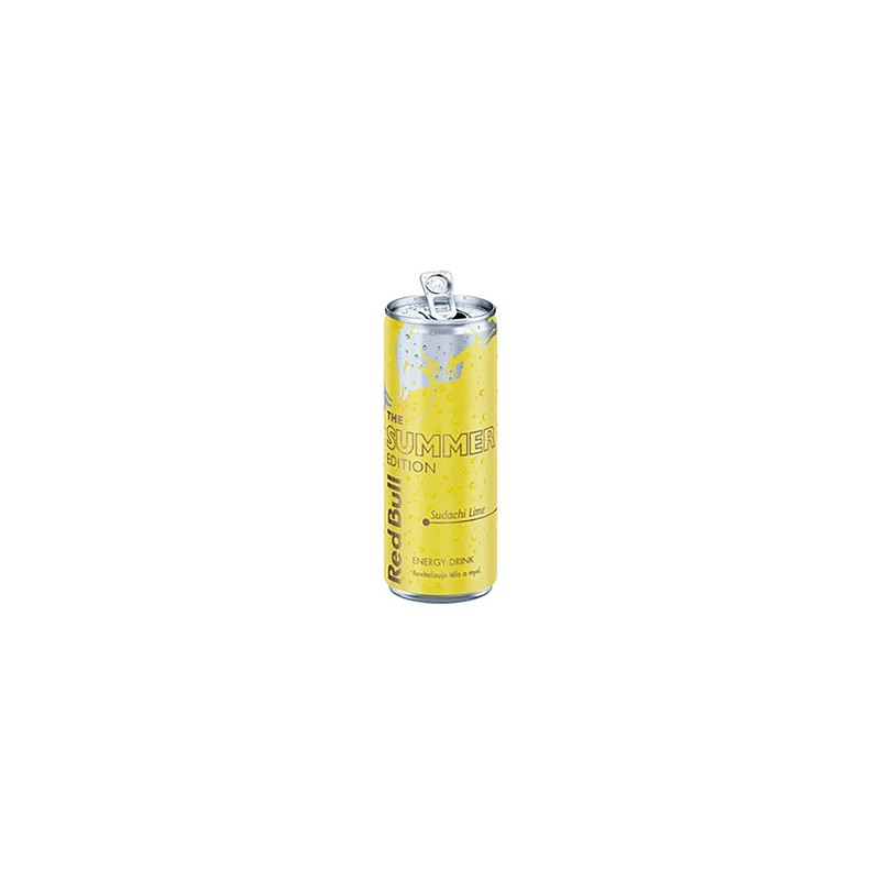 Energy drink, Summer edition, karton 24szt , cena za 1szt, Red Bull sudachi lime