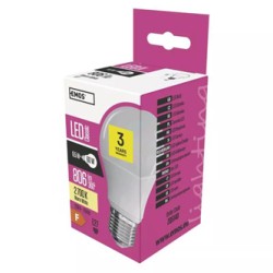 LED żarówka EMOS Lighting E27, 220-240V, 8.5W, 806lm, 2700k, ciepła biel, 30000h, Classic A60 102X60X60mm