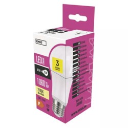 LED żarówka EMOS Lighting E27, 220-240V, 10.7W, 1060lm, 2700k, ciepła biel, 30000h, Classic A60 120x60x60mm
