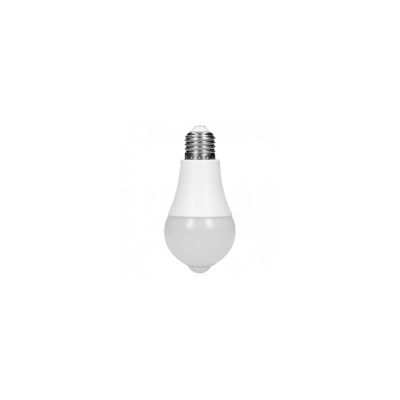 LED żarówka Virone E27, 230V, 12W, 1480lm, 4000k, neutralna biel, 25000h, se senzorem pohybu