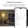 LED żarówka TP-LINK Tapo L510E, E27, 220-240V, 8.7W, 806lm, 2700k, ciepła biel, 15000h, stmívatelná chytrá Wi-Fi žárovka