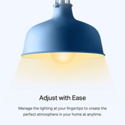 LED żarówka TP-LINK Tapo L510E, E27, 220-240V, 8.7W, 806lm, 2700k, ciepła biel, 15000h, stmívatelná chytrá Wi-Fi žárovka, 2 kusy