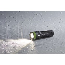 LED Flashlight, 3xAAA, metalowy, czarna, 300lm, C32