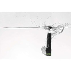 LED Flashlight, Li-Ion 3,7V/2500mAh, metalowy, czarna, 650lm, CR41