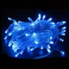 Oświetlenie LED, Lampki choinkowe, 10m, 220-240 V (50-60Hz), 6W, niebieski, przezroczysty przewód, 30000h, 100xLED, EOL
