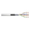 Kabel typu linka DIGITUS kat.6, SF/UTP, AWG 26/7,LSOH, 305m, szary, szpula