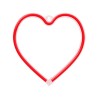 Neon LED Light HEART red Bat + USB FLNE07 Forever Light