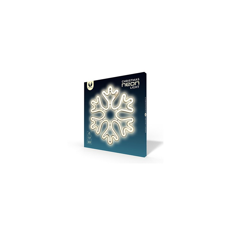 Neon LED CHRISTMAS SNOWFLAKE white FLNE20 Forever Light