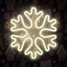 Neon LED CHRISTMAS SNOWFLAKE white FLNE20 Forever Light