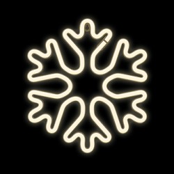 Neon LED CHRISTMAS SNOWFLAKE white FLNE20 Forever Light