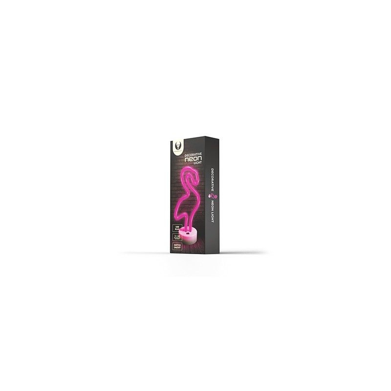 Neon LED on a stand FLAMINGO pink FSNE01 Forever Light