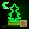 Neon Wood Stand LED TREE green FLNW03 Forever Light